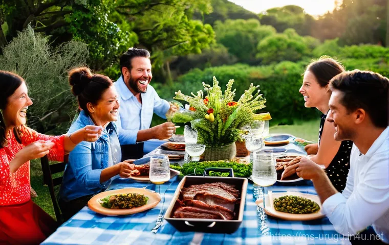 아사도 Asado 바베큐 문화 - **"The Art of the Asador"**
A focused "asador" (grill master) in his late 30s to early 40s, wear... 아사도 Asado 바베큐 문화 - **"The Art of the Asador"**
A focused "asador" (grill master) in his late 30s to early 40s, wear...